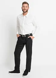 Pantaloni chino in lino con cinta confortevole regular fit straight, bonprix