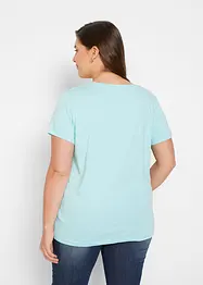 Maglia con scollo rotondo e maniche corte (pacco da 5), bonprix