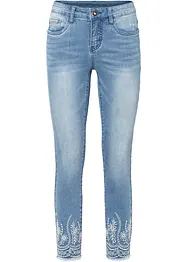 Jeans skinny con ricami, bonprix