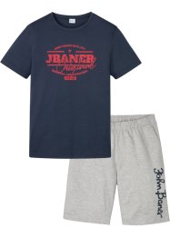 T-shirt e bermuda in felpa (set 2 pezzi), John Baner JEANSWEAR