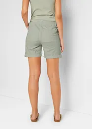 Bermuda in cotone con elastico in vita, bonprix