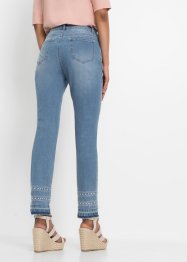 Jeans elasticizzati con ricami, BODYFLIRT