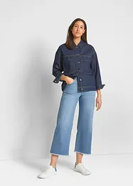 Jeans cropped wide fit, bonprix