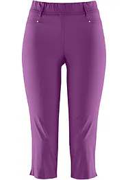 Pantaloni capri elasticizzati con elastico, bonprix