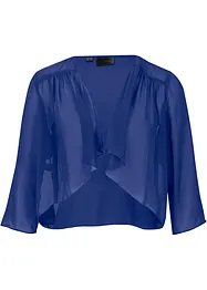 Bolero in chiffon con poliestere riciclato, bonprix