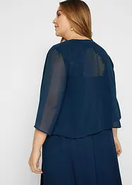 Bolero in chiffon con poliestere riciclato, bonprix