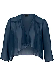 Bolero in chiffon con poliestere riciclato, bonprix