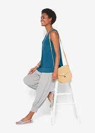 Top in viscosa a doppio strato, bonprix