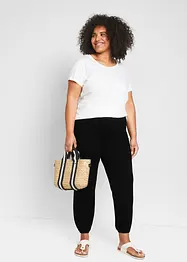 Pantaloni in misto viscosa, bonprix