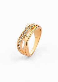 Anello con cristalli, bpc bonprix collection