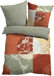 Biancheria da letto double-face dal design marmorizzato, bpc living bonprix collection