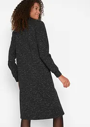 Abito in felpa con mezza zip, bonprix