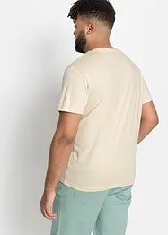 Maglia serafino in puro cotone biologico (pacco da 3), bonprix