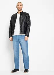 Jeans con elastico in vita in denim estivo classic fit (pacco da 2), bonprix