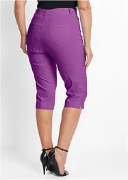 Pantaloni capri elasticizzati con elastico in vita, bonprix