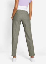Pantaloni prémaman in misto lino, bpc bonprix collection