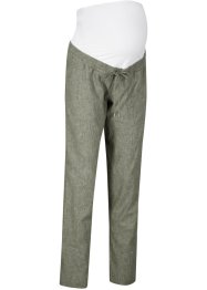 Pantaloni prémaman in misto lino, bpc bonprix collection