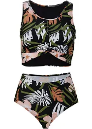 Bikini a bustier (set 2 pezzi) in poliammide riciclata, bonprix