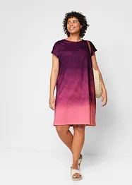 Abito t-shirt con colori sfumati, bonprix