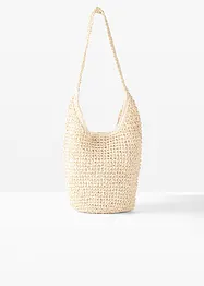 Borsa shopper di paglia, bpc bonprix collection