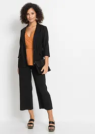 Blazer in misto lino, BODYFLIRT