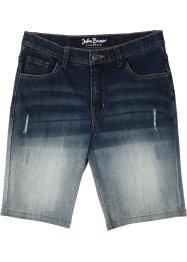 Bermuda in jeans dip-dye slim fit, John Baner JEANSWEAR