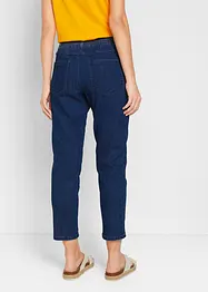 Jeans straight con cinta comoda, vita media (pacco da 2), bonprix