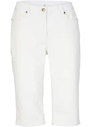 Bermuda in jeans elasticizzati con fondo arrotolato, bonprix