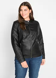 Giacca in similpelle stile biker, bonprix