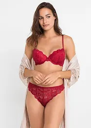 Reggiseno imbottito con ferretto e perizoma (set 2 pezzi), bonprix