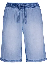 Bermuda in denim leggero con TENCEL® Lyocell e cinta comoda, bonprix