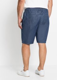 Bermuda in jeans con elastico in vita e taglio comfort regular fit, John Baner JEANSWEAR