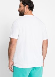 T-shirt taglio comfort in cotone biologico, bonprix