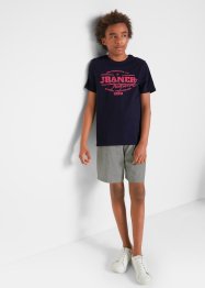 T-shirt e bermuda (set 2 pezzi), bpc bonprix collection