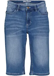 Bermuda di jeans elasticizzati comfort, bonprix