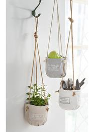 Portavaso da appendere (pacco da 3), bpc living bonprix collection