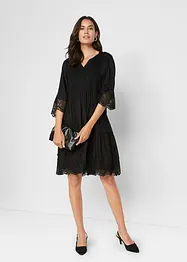 Abito chemisier con pizzo, bonprix
