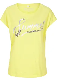 Maglia con paillettes, bonprix