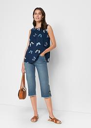 Jeans capri con farfalla, bpc selection
