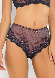 Slip alto con pizzo delicato, bonprix