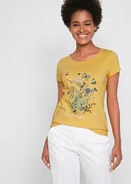 T-shirt in cotone con stampa, bonprix