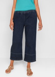 Jeans cropped con gambe larghe, bpc bonprix collection