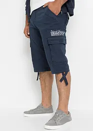 Bermuda lunghi elasticizzati con tasche cargo, regular fit, bonprix