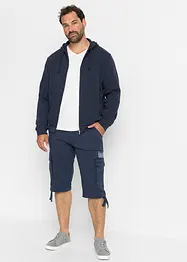 Bermuda lunghi elasticizzati con tasche cargo, regular fit, bonprix