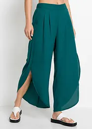 Pantaloni a palazzo con spacchi, bonprix