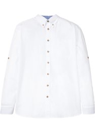 Camicia Oxford con maniche arrotolabili, bpc selection