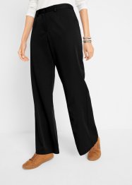 Pantaloni elasticizzati con cinta comoda flared, bpc bonprix collection