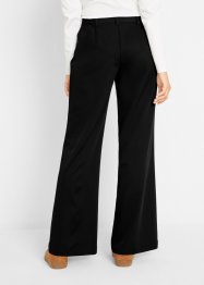 Pantaloni elasticizzati con cinta comoda, flared, bpc bonprix collection