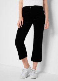 Pantaloni di velluto cropped, loose fit, bpc bonprix collection