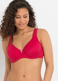 Reggiseno con ferretto e cotone (pacco da 3), bonprix